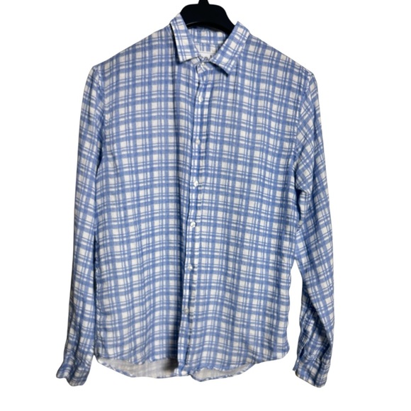 Frank & Eileen Shirt Paul 100% Linen Size M
